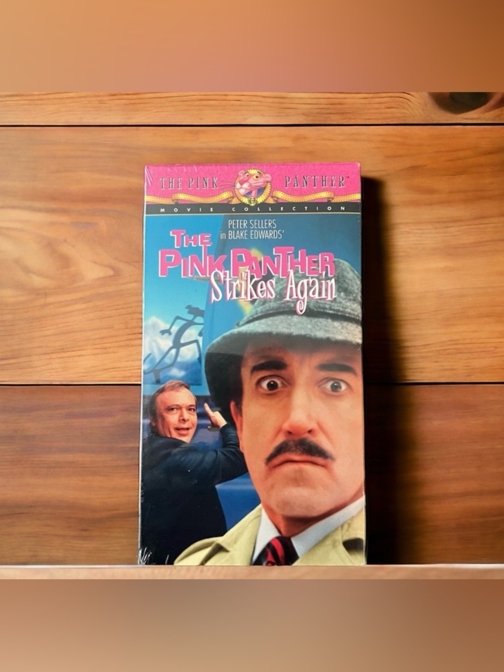 NEW The Pink Panther Strikes Again VHS Movie Collection '76 Peter Sellers Sealed